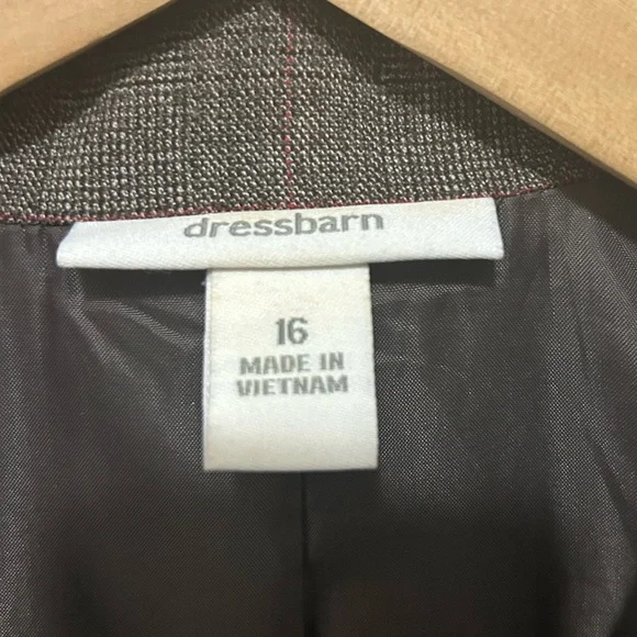 Dress Barn Plaid Blazer - Picture 7 of 8